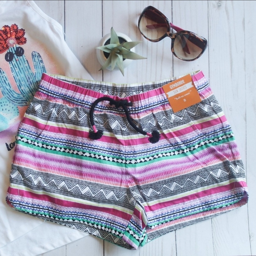 🌵GIRLS SOUTHWEST PRINT SHORTS • CRAZY 8